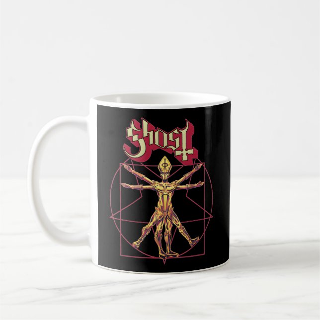 Ghost Â€"Red Popestar Kaffeetasse (Links)