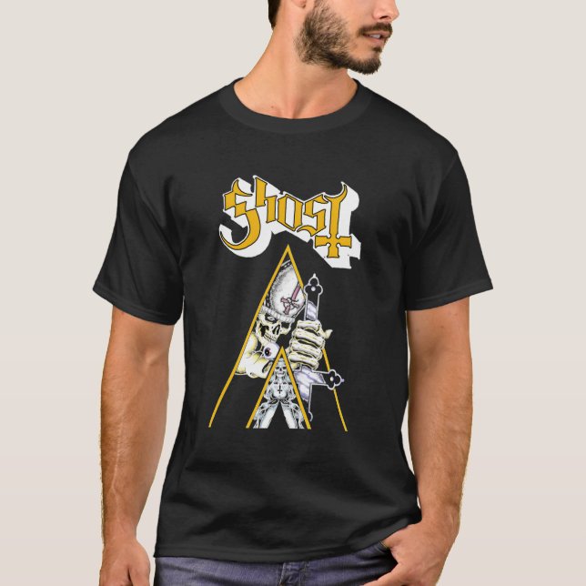 Ghost Â€"Uhrwerk T-Shirt (Vorderseite)