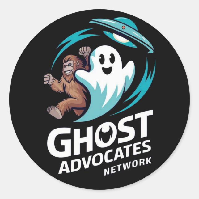 Ghost Advocate Network Sticker (Vorderseite)