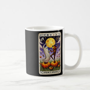 Ghost and Skelettanz Sonnenlicht Halloween Tarot C Kaffeetasse