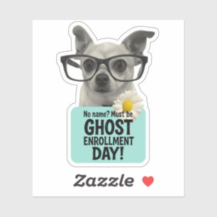 Ghost-Anmeldetag - Funny Teacher Sticker