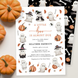 Ghost Baby Shower Einladung