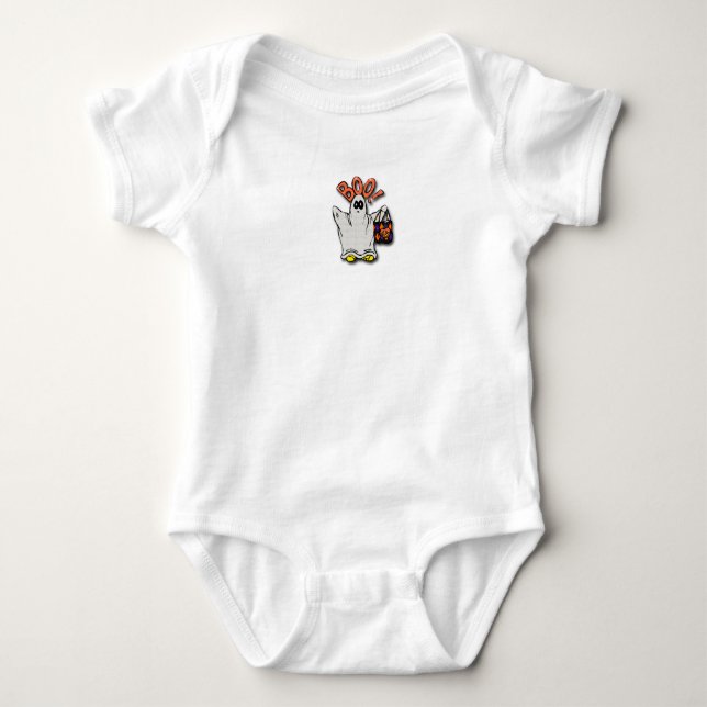 Ghost Baby Strampler (Vorderseite)
