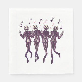 Ghost Barbershop Quartet Serviette