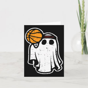 Ghost Basketball Halloween Kostüm Ghoul Spirit Me Karte