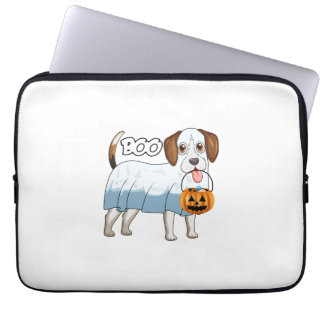 Ghost Beagle Halloween Dog Laptopschutzhülle