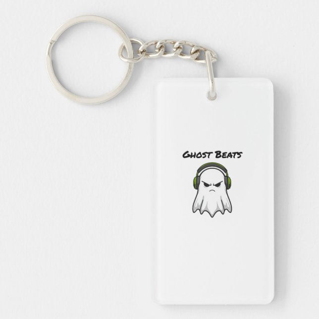 Ghost Beats Schlüsselanhänger (Vorderseite)