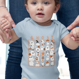 Ghost Bingo Baby Strampler