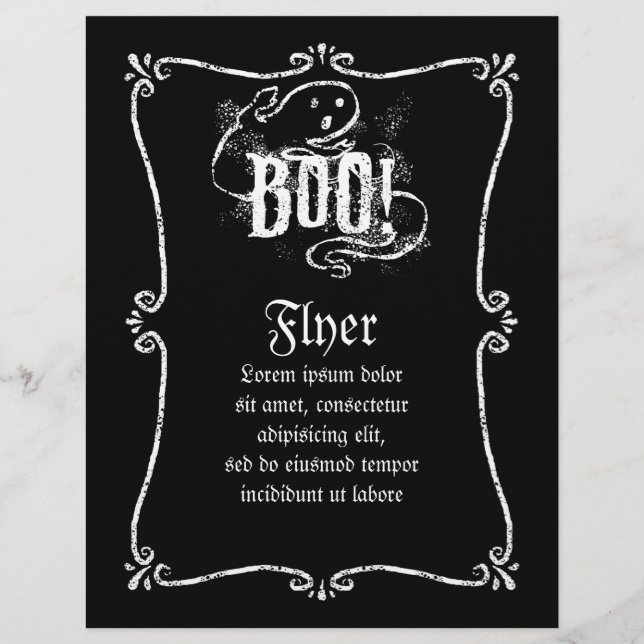 Ghost Boo Flyer (Vorne)