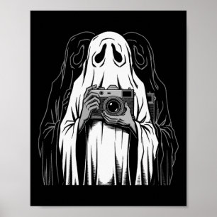 Ghost Boo Fotografie Art Halloween Fans Fotograf Poster