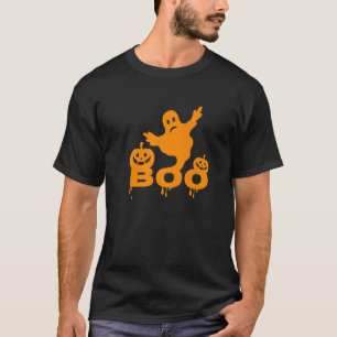 Ghost Boo Ghost Pumpkin Extravagante KleiderKostüm T-Shirt