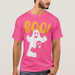 Ghost Boo Lazy Halloween Kostüm Funny Spirit Ghou T-Shirt