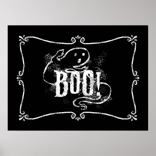 Ghost Boo Poster (Vorne)