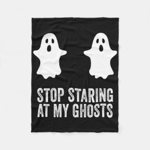 Ghost Boo stoppen Starken auf meinen Geistern Brea Fleecedecke