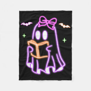 Ghost Book Reading Halloween Niedlich Ghost Book L Fleecedecke