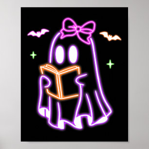 Ghost Book Reading Halloween Niedlich Ghost Book L Poster