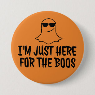 Ghost & Boos Large, 3 Inch Round Button