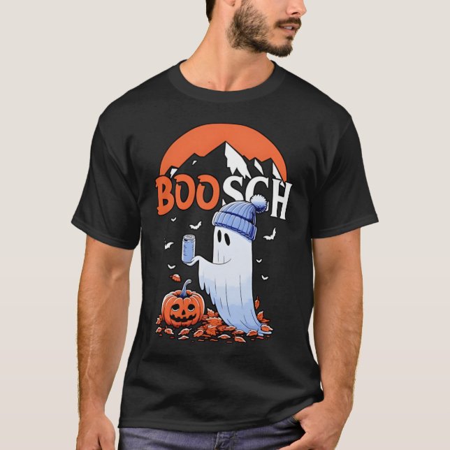 Ghost Boosch Beer Halloween Pullover  (Vorderseite)