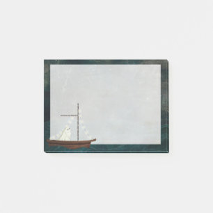 Ghost-Boot Notepad Post-it Klebezettel