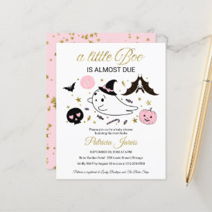 Ghost Budget Halloween Kinderdusche Einladung