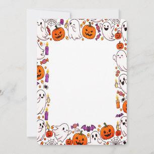Ghost Candy Halloween Niedlich zu Spooky Sweet Lec Einladung