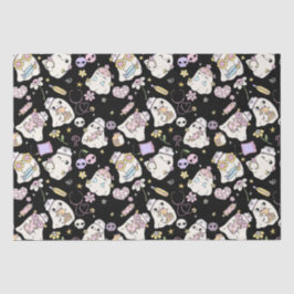 Ghost-Cartoon-Design Seidenpapier