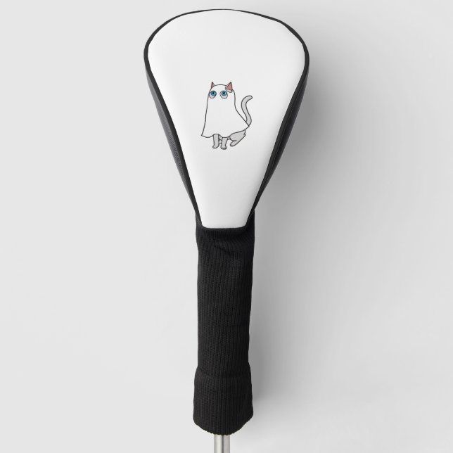 Ghost Cat Classic T - Shirt_1 Golf Headcover (Vorderseite)
