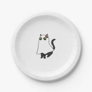 Ghost Cat Classic T - Shirt_2 Pappteller