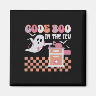 Ghost-Code-Boo in der ICU-Krankenpflege Rn Hallowe Magnet