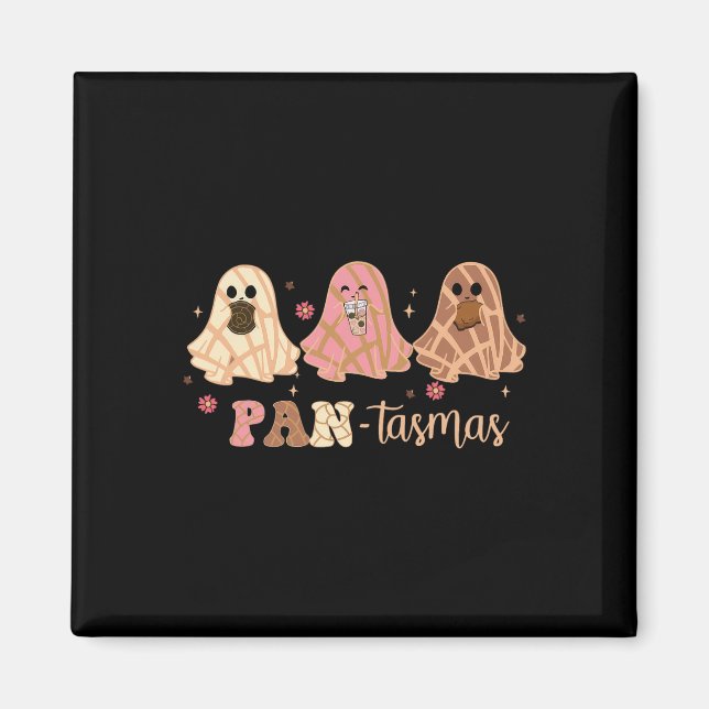 Ghost Conchas Mexican Halloween Magnet (Vorne)