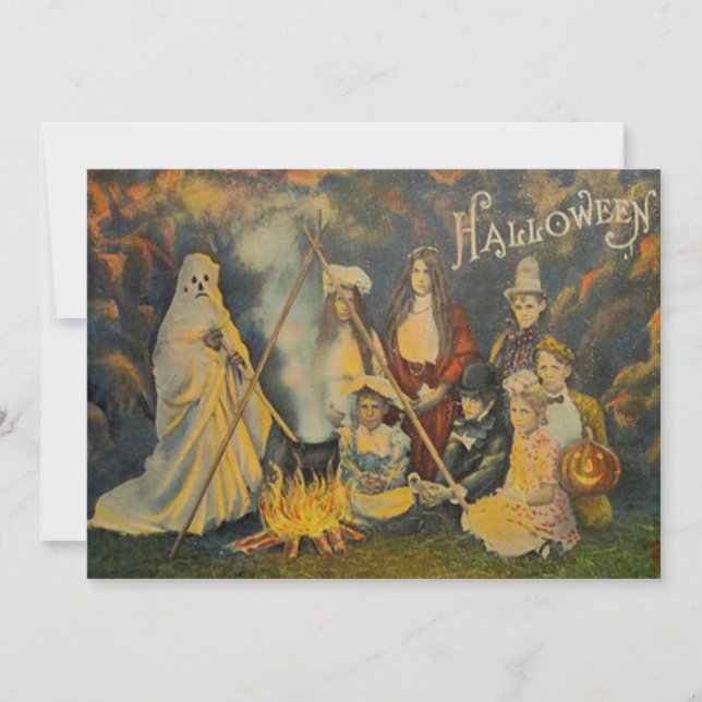 Ghost Costume Kinder Cowboy Trick oder Behandlung (Vorderseite)