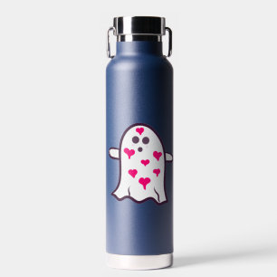 Ghost Covered in den Herzen Trinkflasche