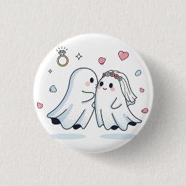 Ghost Cute Love Patch — Romantic Pin Button 2026