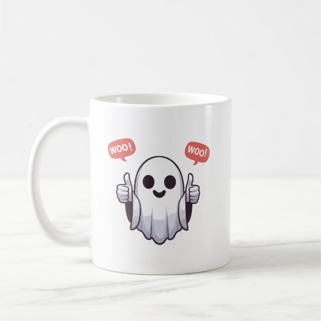 Ghost der Genehmigung Kaffeetasse (Links)