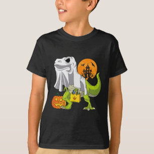 Ghost Dinosaur Funny T Rex Halloween für Boys Kost T-Shirt