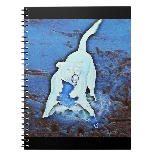 Ghost-Dog-Notebook Notizblock (Vorderseite)