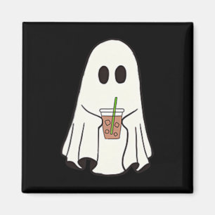 Ghost Drink-Kaffee lustiges Halloween Kostümkostüm Magnet