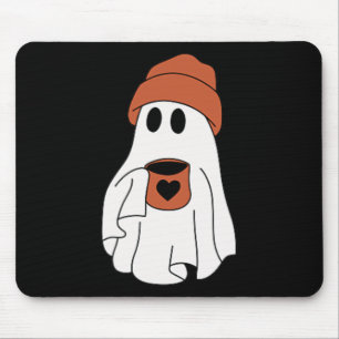 Ghost Drink-Kaffee lustiges Halloween Kostümkostüm Mousepad