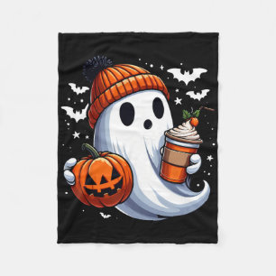 Ghost Drink Pumpkin Gewürze Männer Frauen Kinder S Fleecedecke