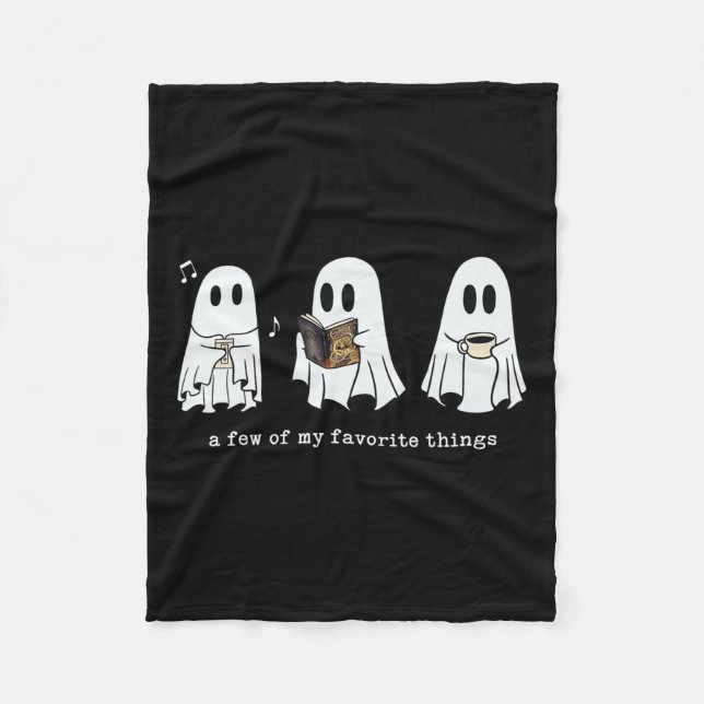Ghost ein paar meiner Lieblings-Dinge Fleecedecke (Vorderseite)