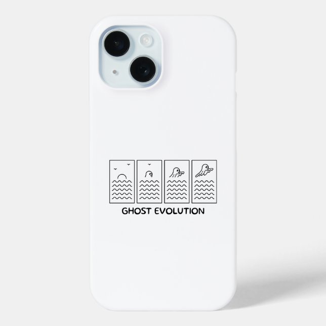 Ghost-Evolution Case-Mate iPhone Hülle (Rückseite)