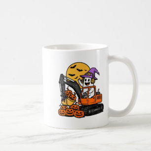 Ghost Excavator Bau Halloween Kostüm Tod Tod Kaffeetasse