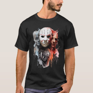 Ghost Face, Michael, Jason und Freddy Krueger T-Shirt