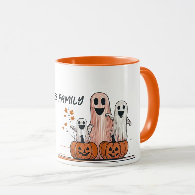 Ghost-Familie Tasse (VorderseiteRechts)