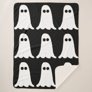 Ghost Fleece Blanket Sherpadecke