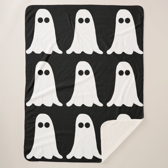 Ghost Fleece Blanket Sherpadecke (Vorderseite)