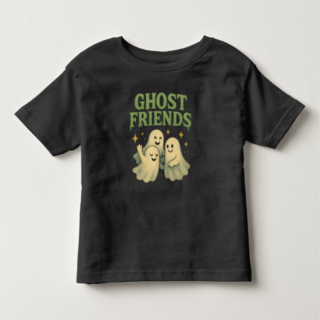 Ghost Friends Kleinkind T-shirt (Vorderseite)