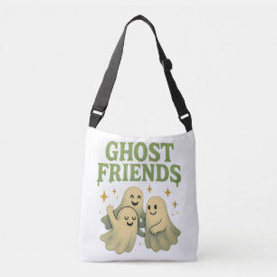 Ghost Friends - White Tragetaschen Mit Langen Trägern