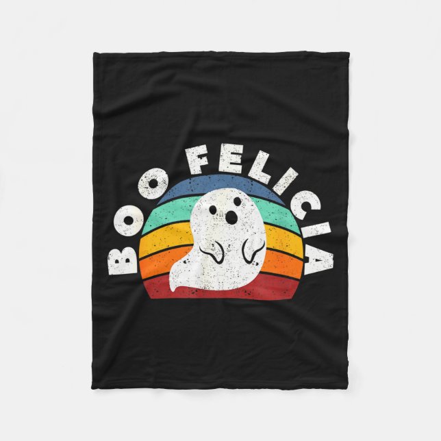 Ghost Funny Love Halloween Party Ghosts Homemade B Fleecedecke (Vorderseite)