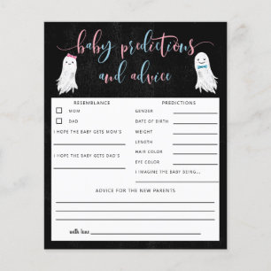 Ghost Gender Offenlegung Baby-Vorhersagen und Rats